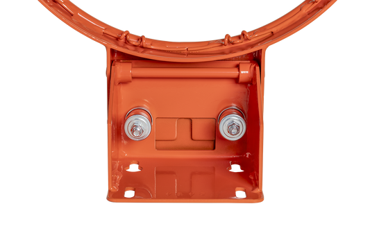 Gared Basketball Rim Heavy-Duty Steel Rim with Net Gared