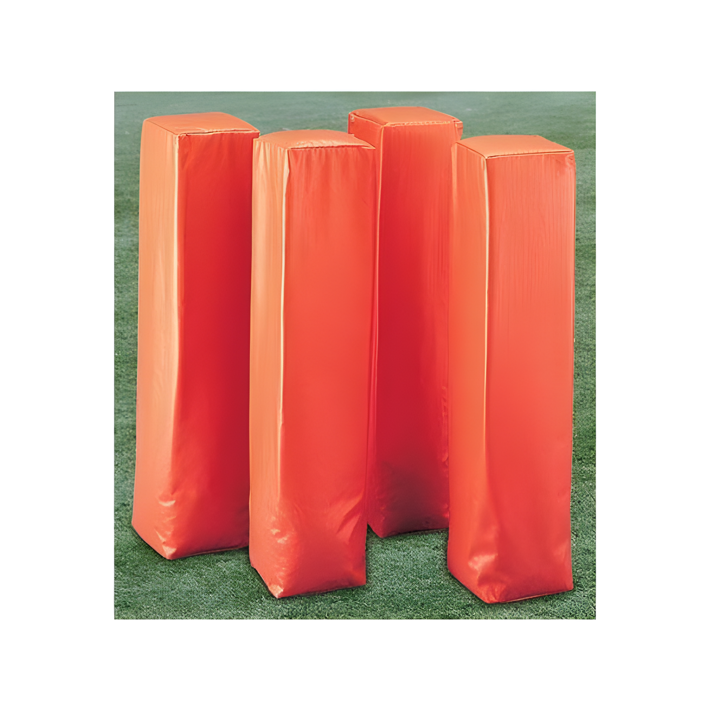 First Team Weighted Football Goal Line End Markers – Highly Visible & Safe