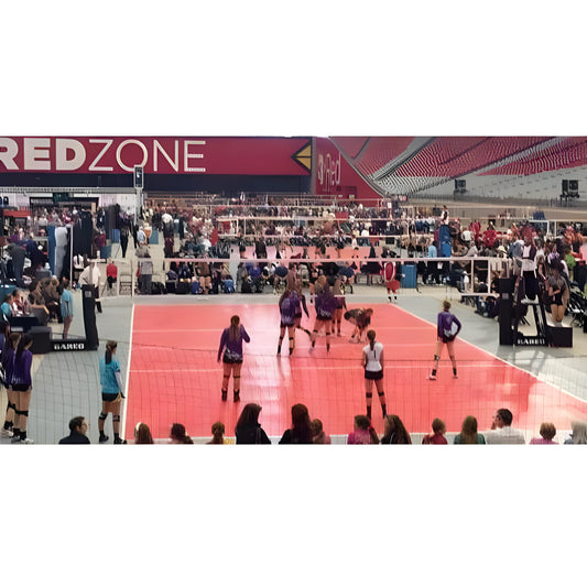 Gared GoCourt Jr One-Court Portable Volleyball Hoop System w/ Wheels 8536PKG - JoySportStore