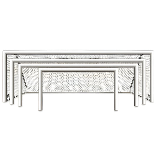 First Team World Class 40 Round Aluminum Portable Soccer Goals (Pair) - JoySportStore