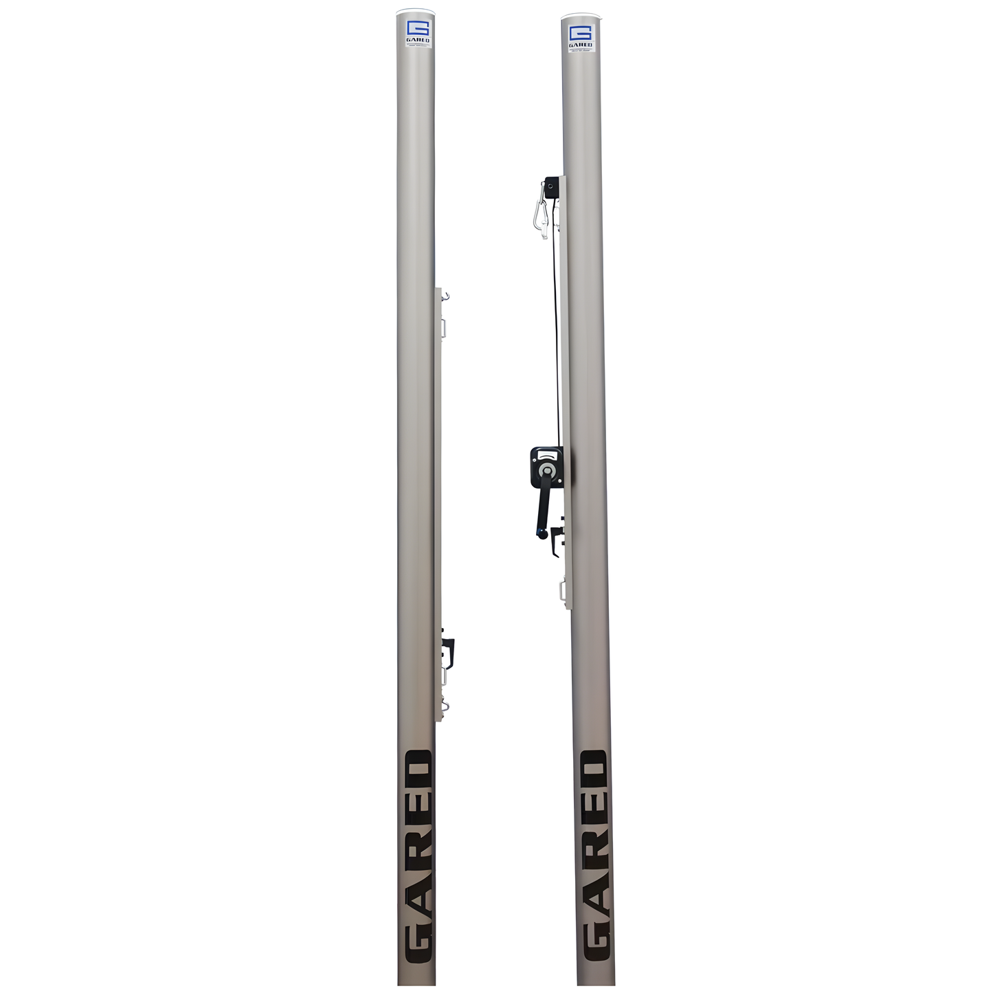 Gared Libero 4" OD Collegiate One-Court Volleyball Hoop System