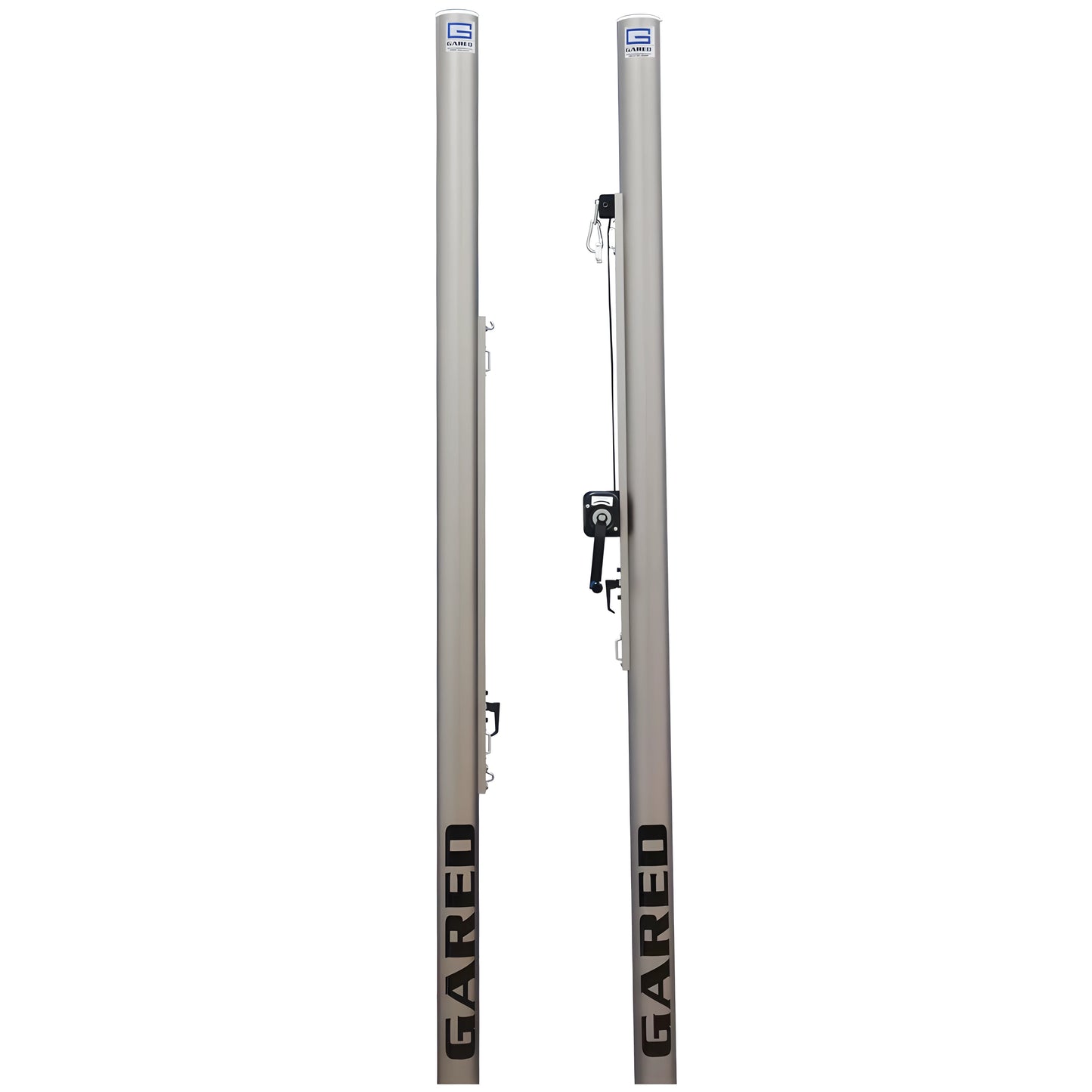Gared Libero 4" OD Collegiate One-Court Volleyball Hoop System - JoySportStore
