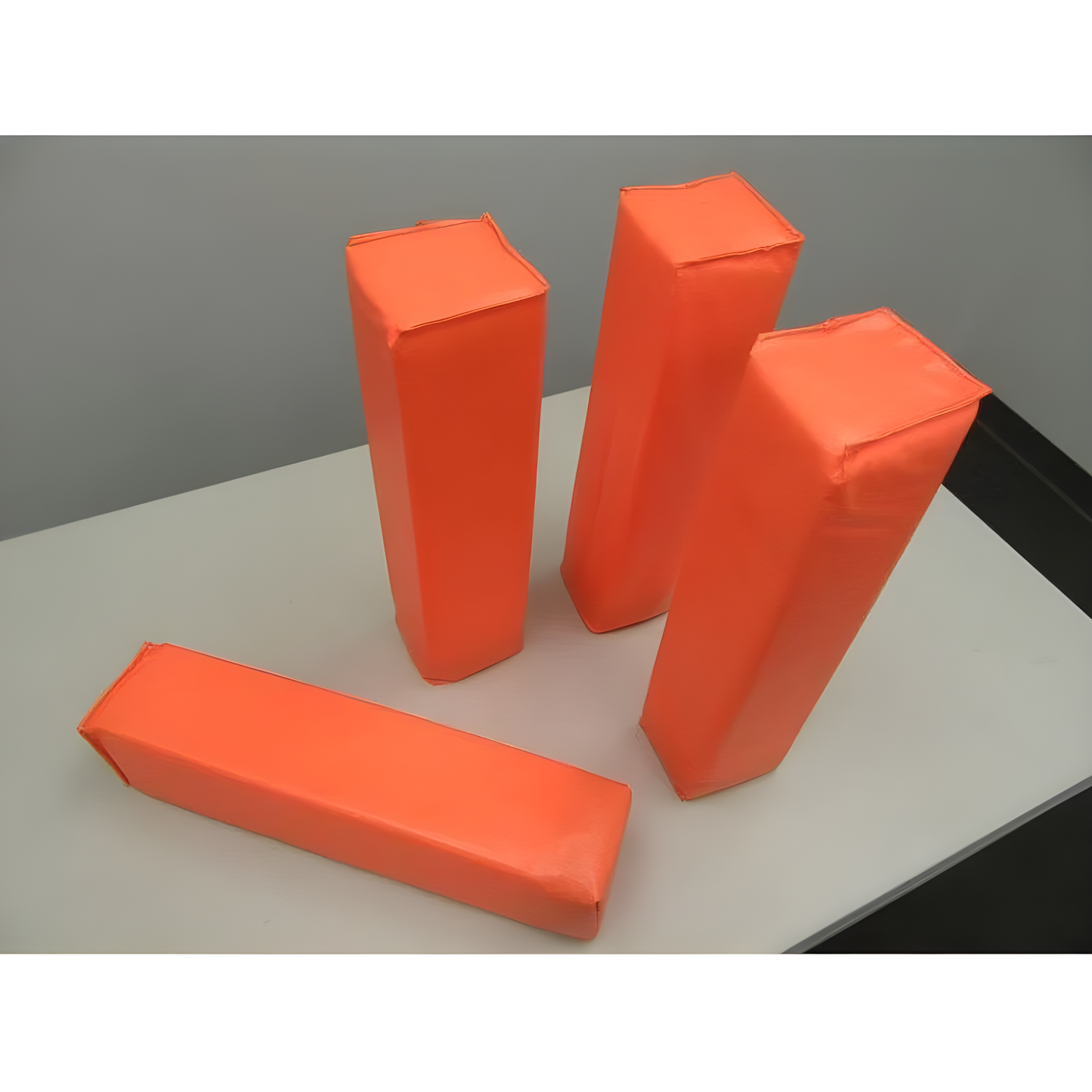 First Team Weighted Football Goal Line End Markers – Highly Visible & Safe