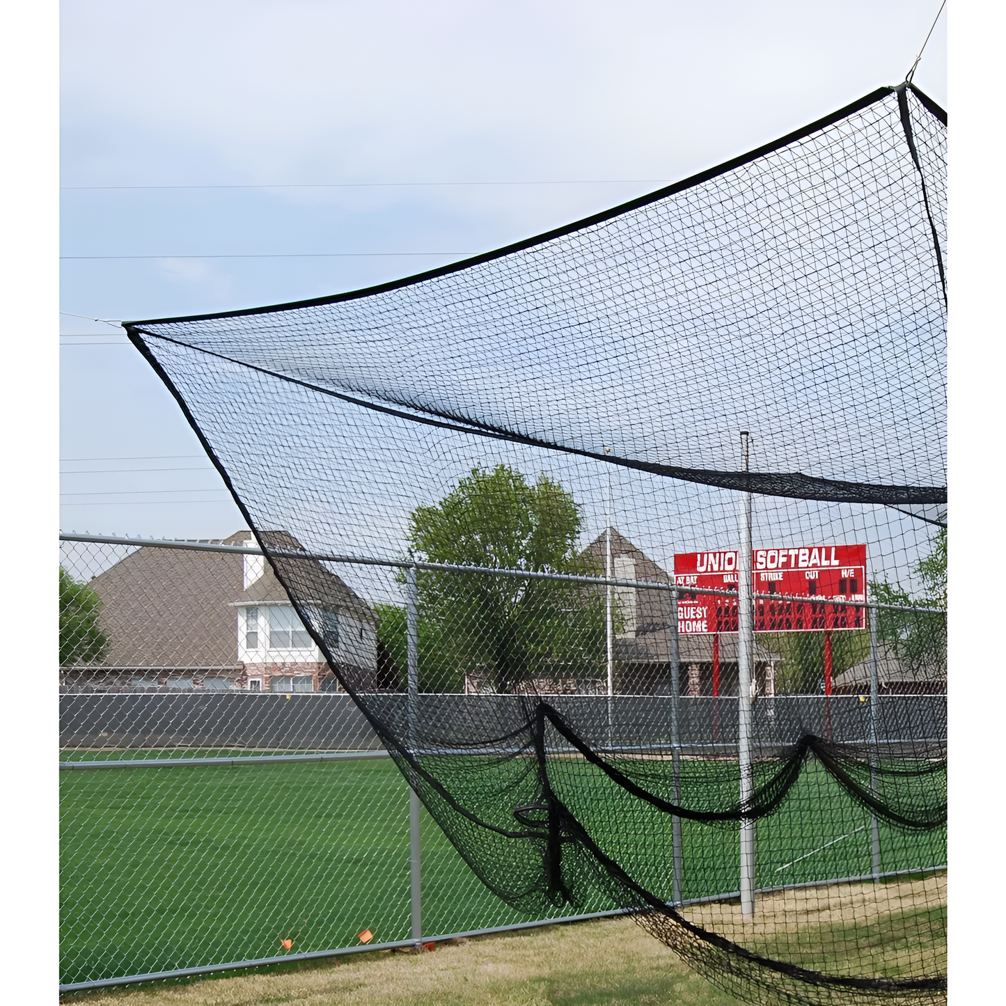Gared Sports 70' Outdoor Batting Cage Net – 1-3/4" Square Mesh (4089)