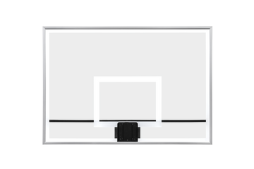 Gared Basketball Backboard with Rim and Net