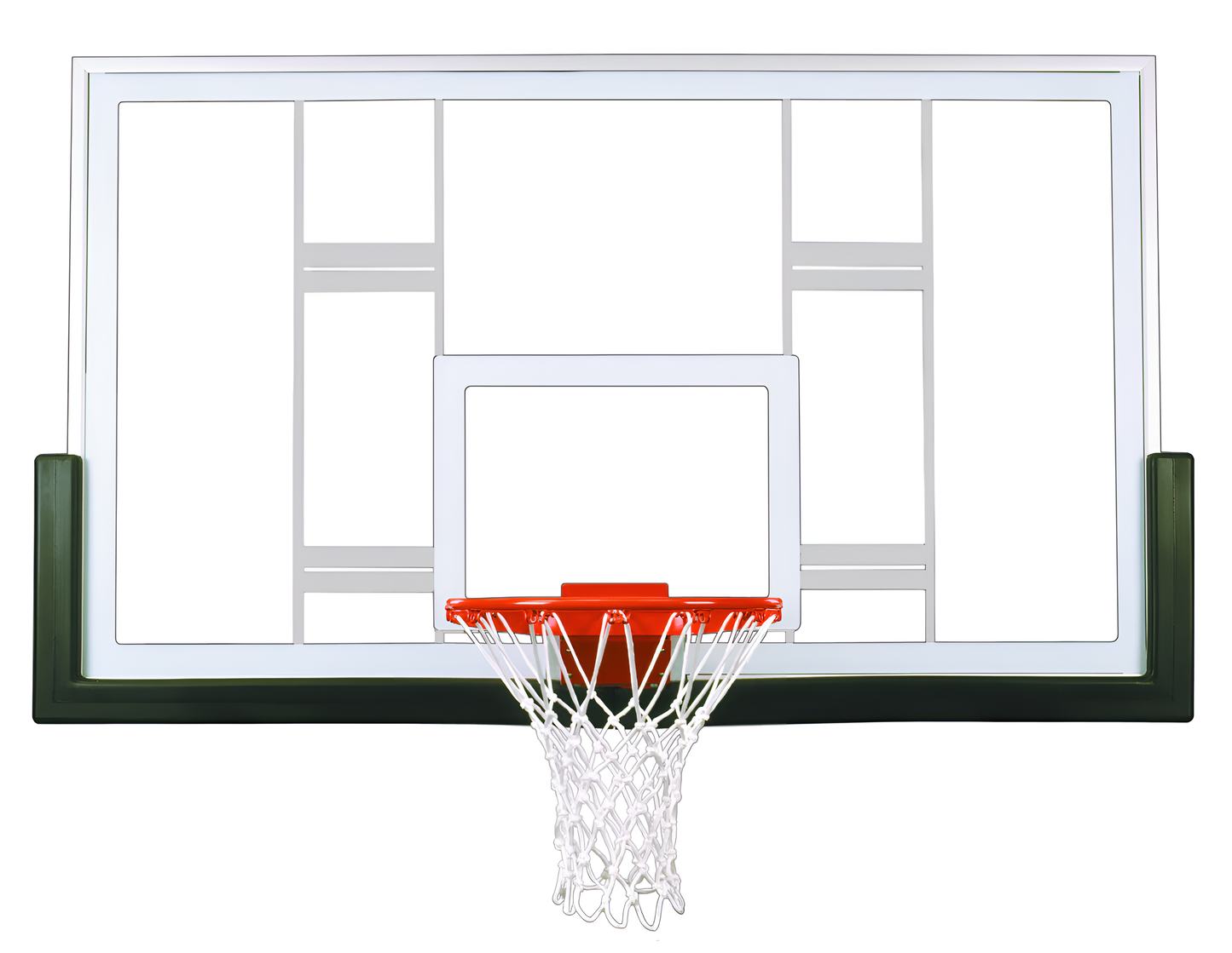 FIRST TEAM Basketball Backboard with Rim and Net