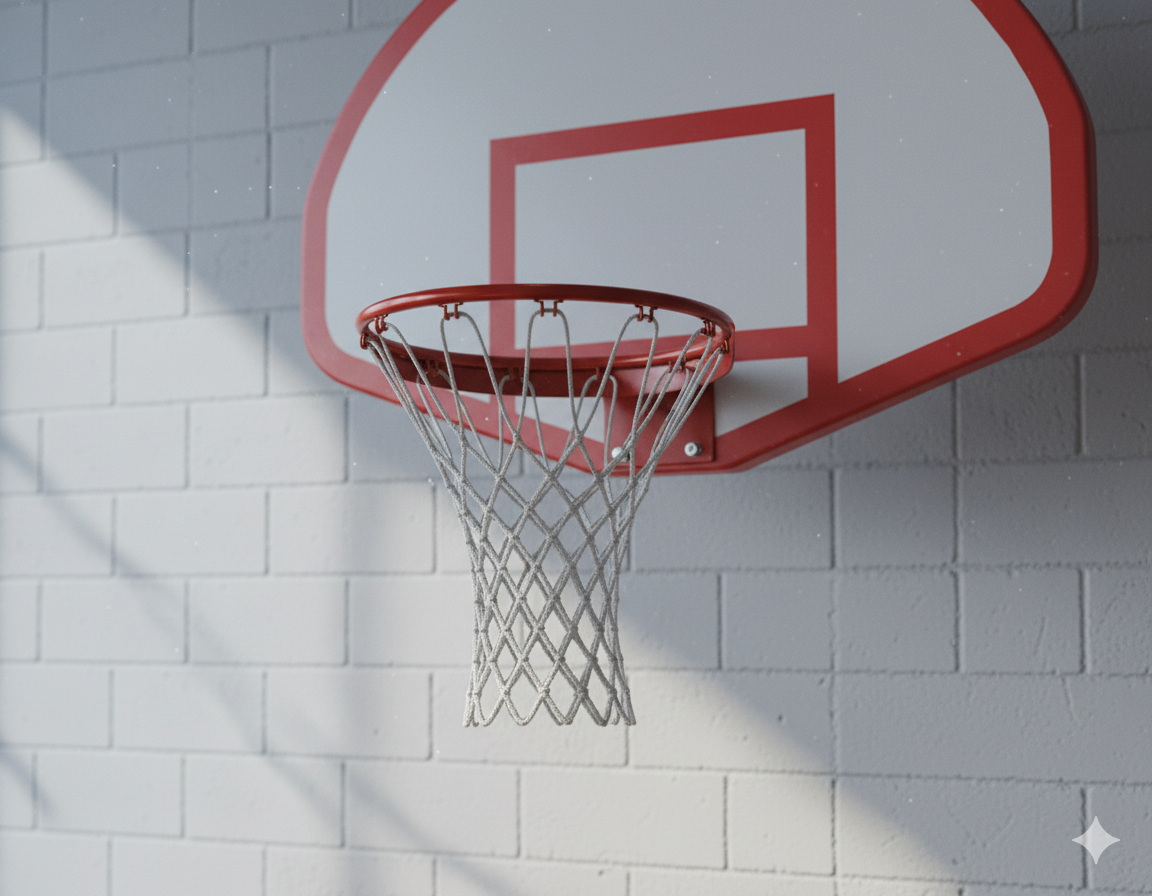 First Team SuperMount68 Rebound Wall Mount Basketball Hoop- 39"x54" Fiberglass First Team