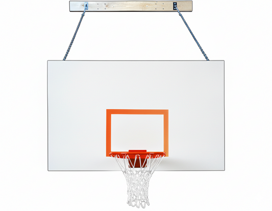 First Team SuperMount68 Magnum Wall Mount Basketball Hoop- 42"x72" Steel First Team