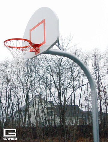 Gared Standard Duty 4-1/2" O.D. Gooseneck Outdoor Basketball Hoop PK4540