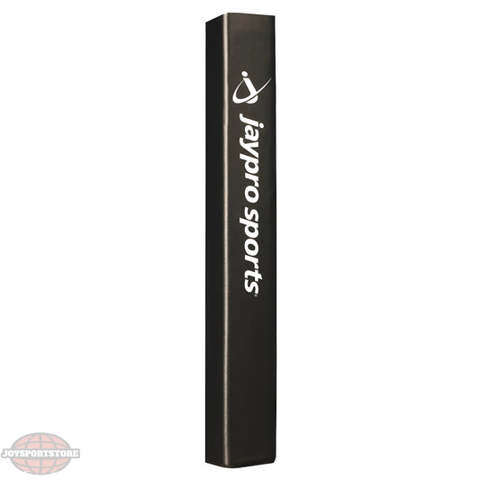 Jaypro Sports Safety Padding - Outdoor Basketball Pole Replacement Padding - 6" x 6", Black w/Gusset (PP-66) - JoySportStore