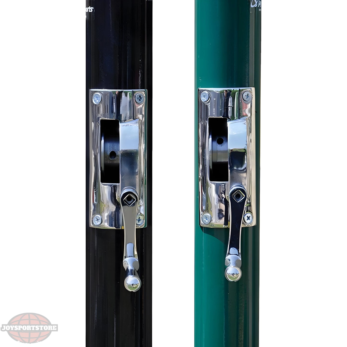 Jaypro Outdoor Tennis Posts (2-7/8 in. Post) Internal Winch (Round) TP278 - JoySportStore