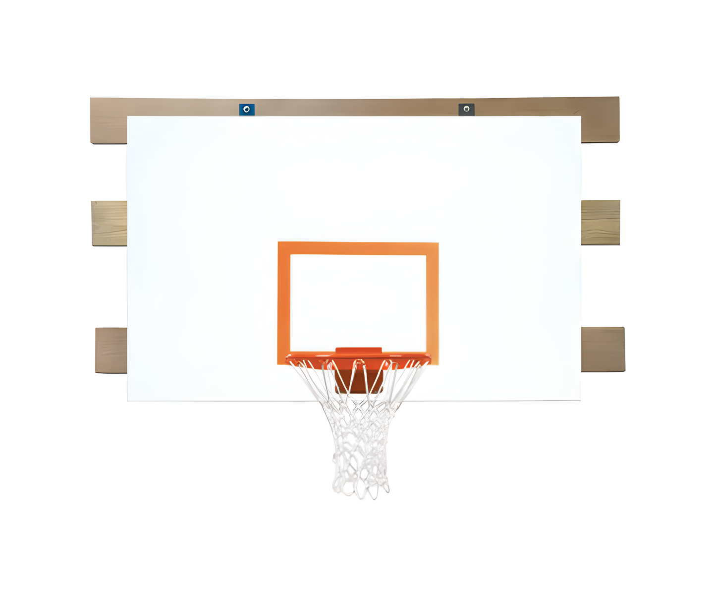 FIRST TEAM SUPERMOUNT01 MAGNUM WALL MOUNTED BASKETBALL HOOPS- 42"X72" STEEL