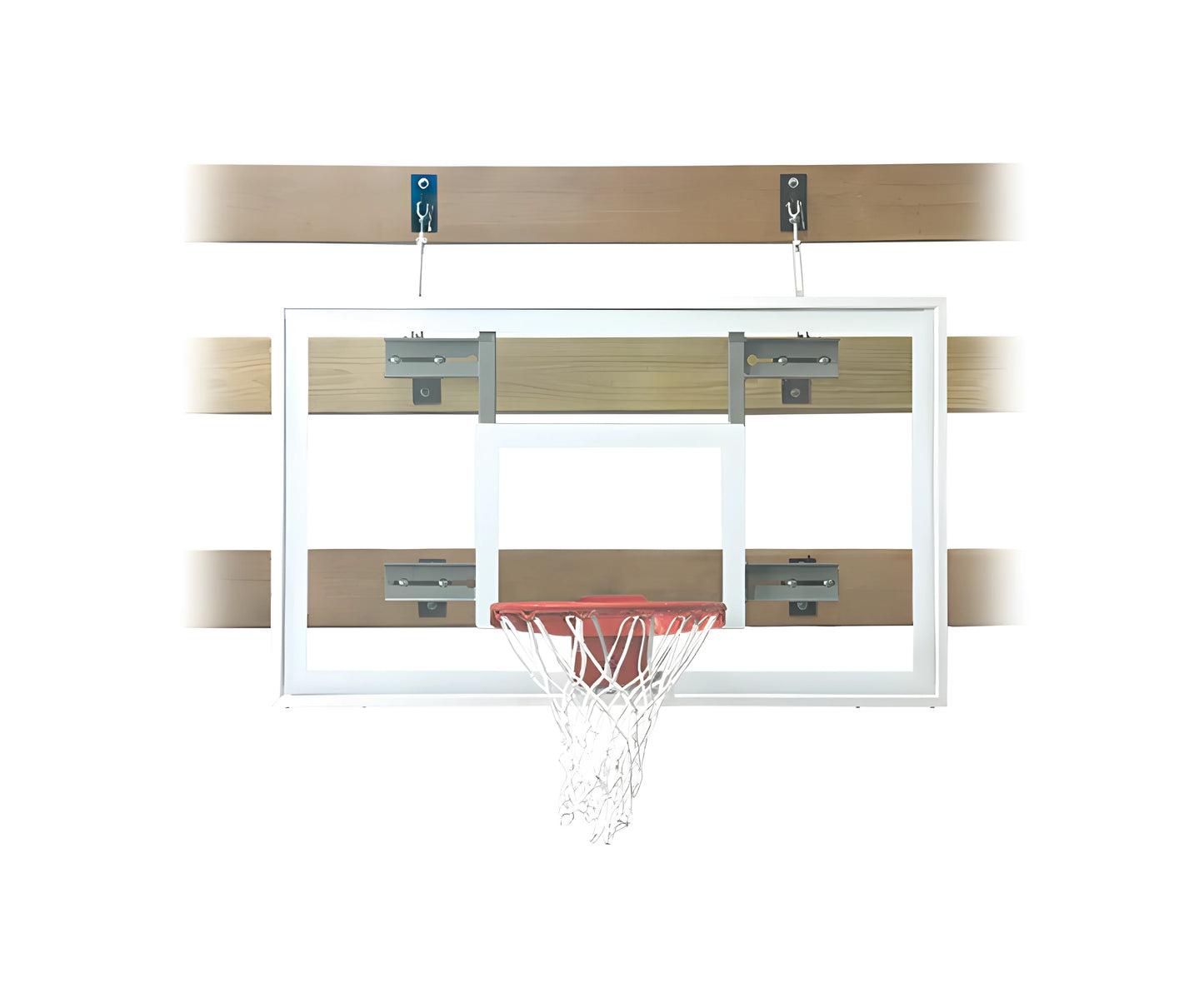 FIRST TEAM SUPERMOUNT01 PRO WALL MOUNTED BASKETBALL HOOPS- 36"X60" ACRYLIC - JoySportStore
