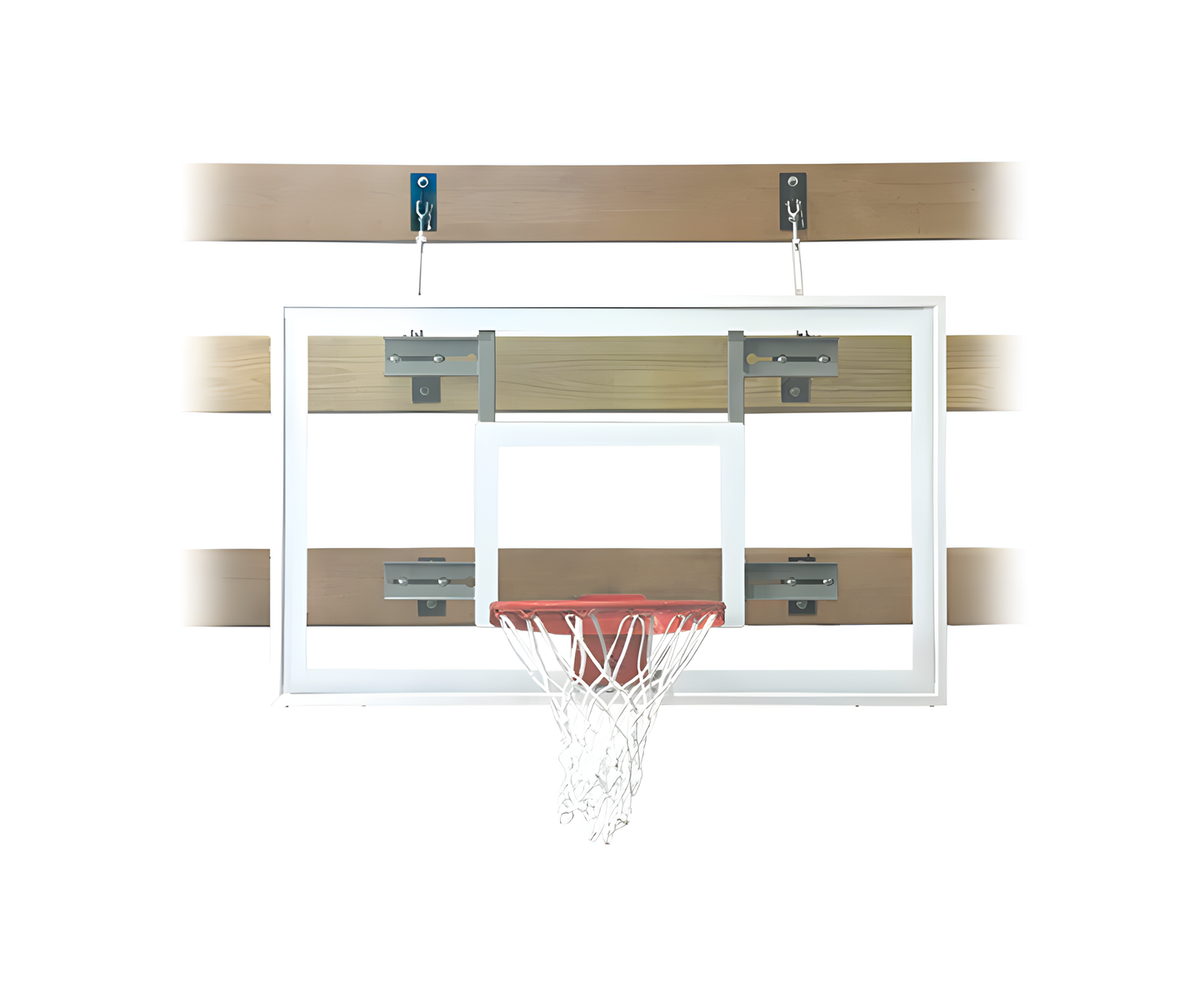 FIRST TEAM SUPERMOUNT01 SELECT WALL MOUNTED BASKETBALL HOOPS- 36"X60" ACRYLIC