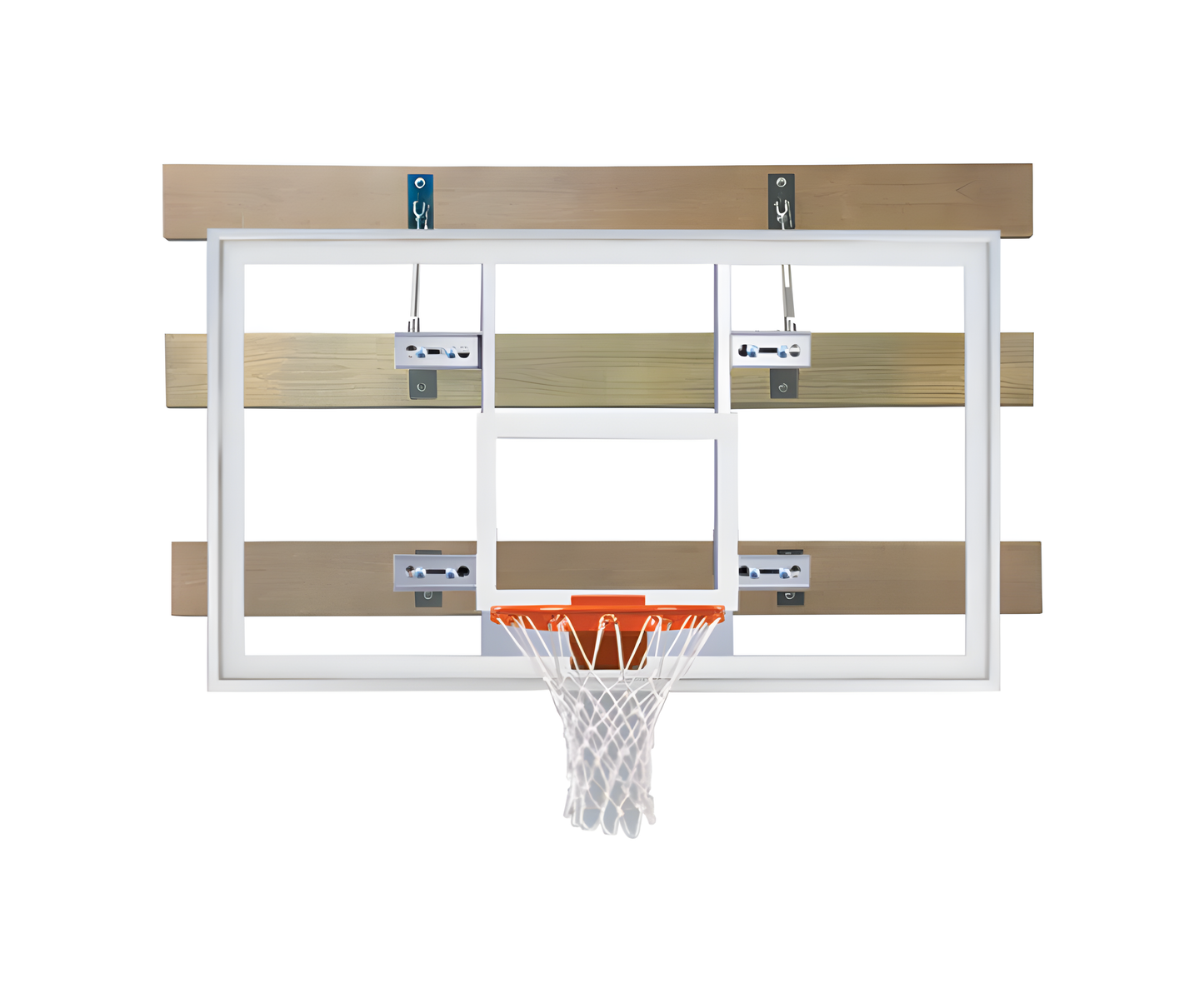 FIRST TEAM SUPERMOUNT01 SUPREME WALL MOUNTED BASKETBALL HOOPS- 42"X72" ACRYLIC