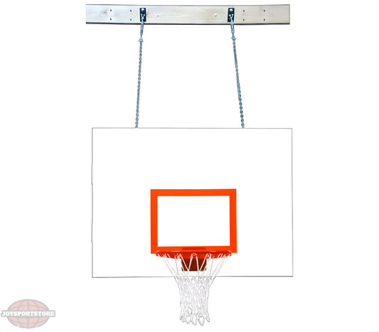 First Team SuperMount23 Aggressor Wall Mounted Basketball Hoops - 42"x60" Steel