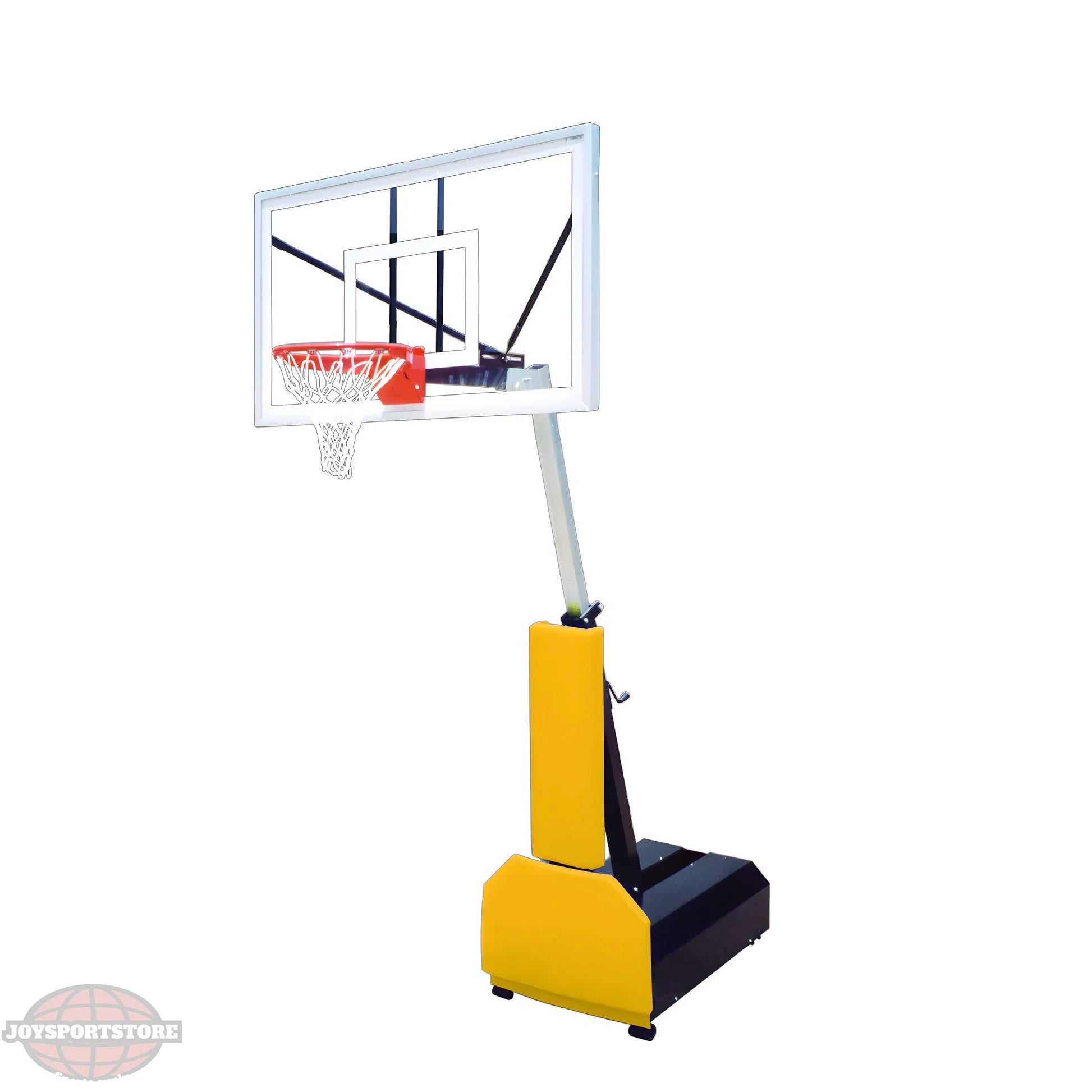 First Team Fury Nitro Portable Basketball Hoop- 36"X60" Tempered Glass - JoySportStore