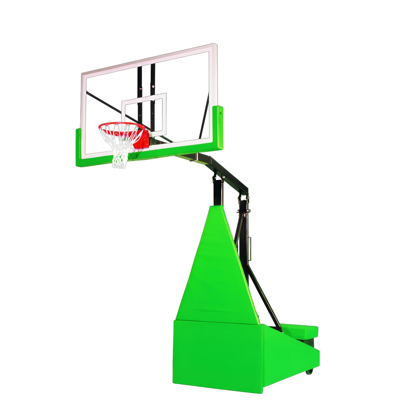 First Team Storm Arena Portable Basketball Hoop- 42"X72" Tempered Glass