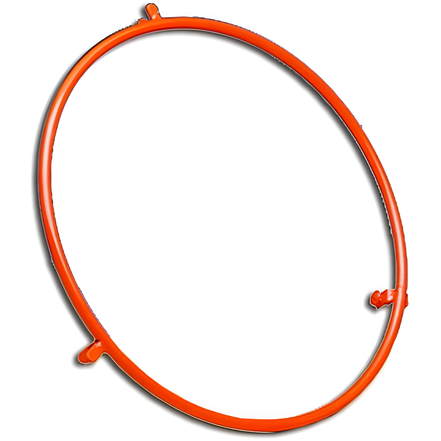 Gared orange basketball rim for training aids designed to improve shooting accuracy and gameplay