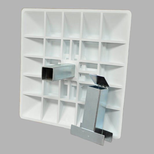 Jaypro Baseball Base Set - Breakaway Style (15 in.L x 15 in.W x 3 in.H) (Set of 3) (White) Jaypro