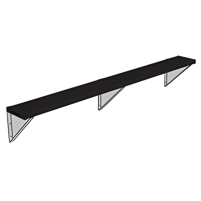 Jaypro Sports Outdoor Player Benches - Wall-Mounted - Powder Coated (PBW-75PC)