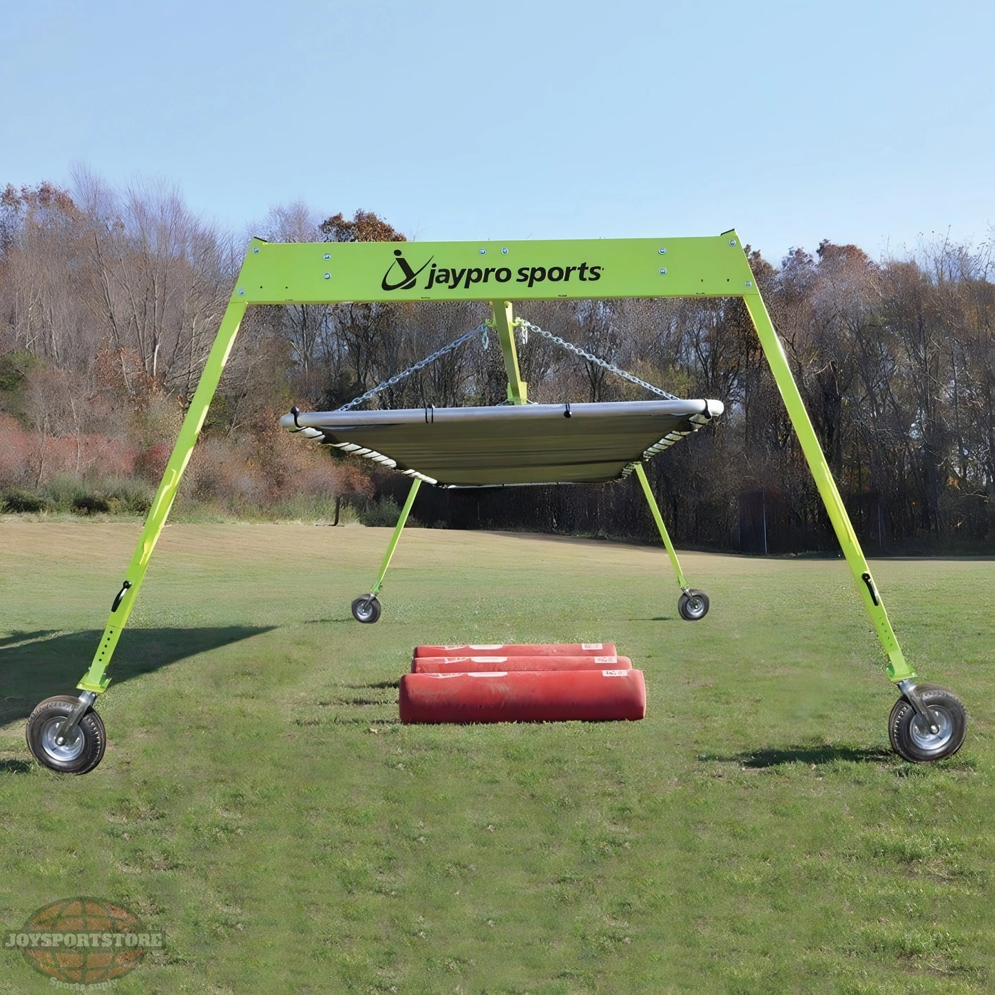 Jaypro Lowdown Football Linemen Chute – 6' x 30' | Heavy-Duty Training Tunnel for Stance & Drive Drills (FBLC-30) - JoySportStore