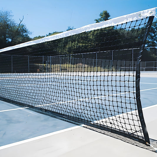 Jaypro Collegiate Tennis Replacement Net with Center Strap | Heavy-Duty Netting for Competitive Play (TPL‑5) - JoySportStore