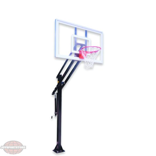 First Team Basketball Hoop with adjustable height and sturdy construction for outdoor play