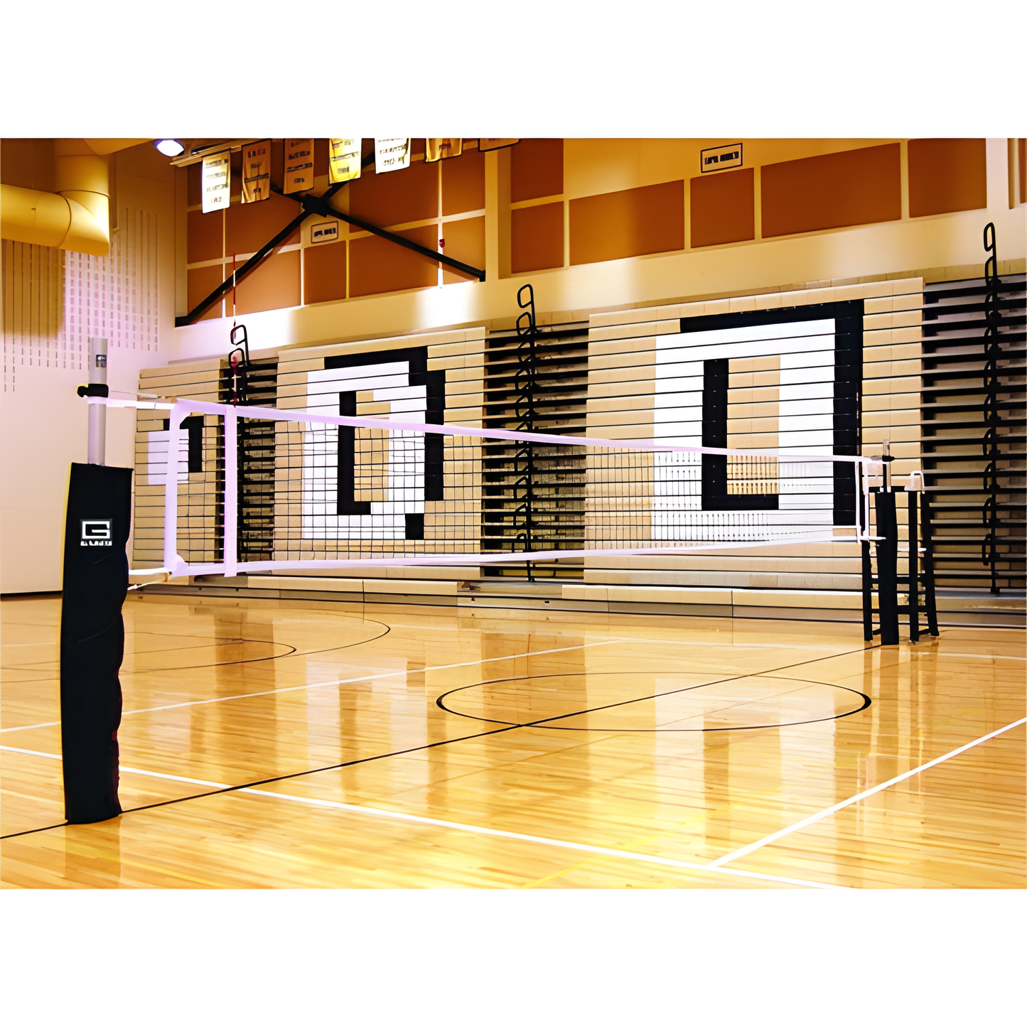 Gared Rallyline Scholastic 3-1/2" OD One-Court Multi-Sport System