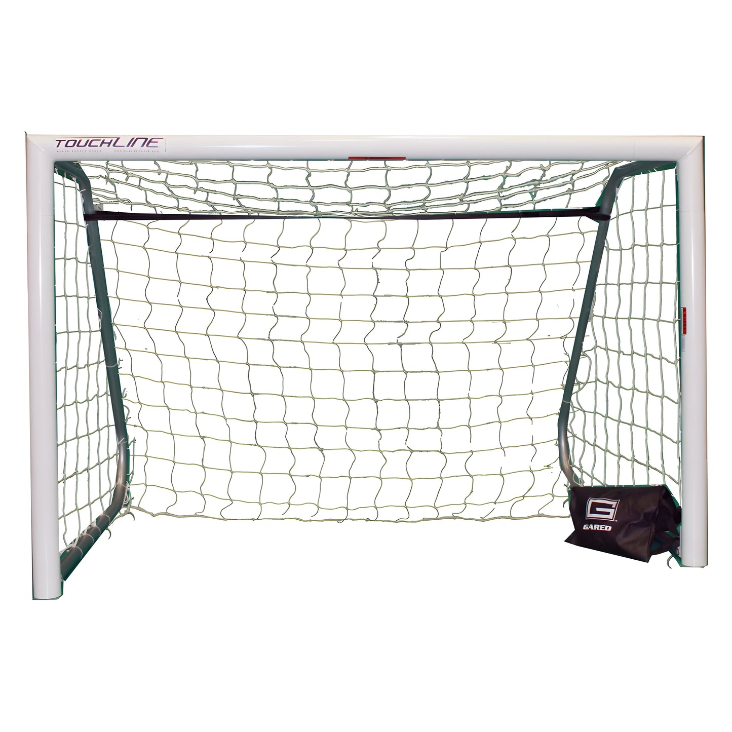 Gared 4-1/2' x 9' Galactico White Recreational Soccer Goals (Pair) SG3RD459PTW Gared