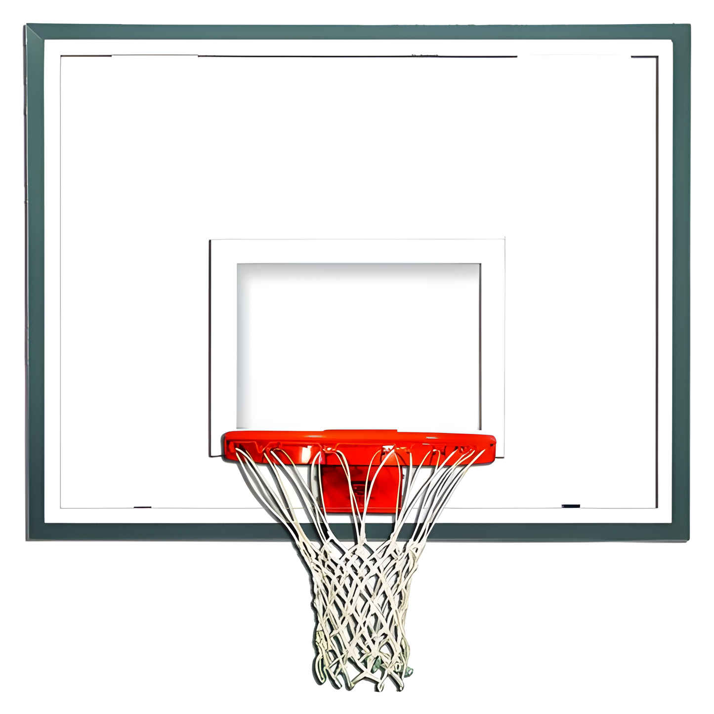 Gared Basketball Backboard with Durable Rim and Net