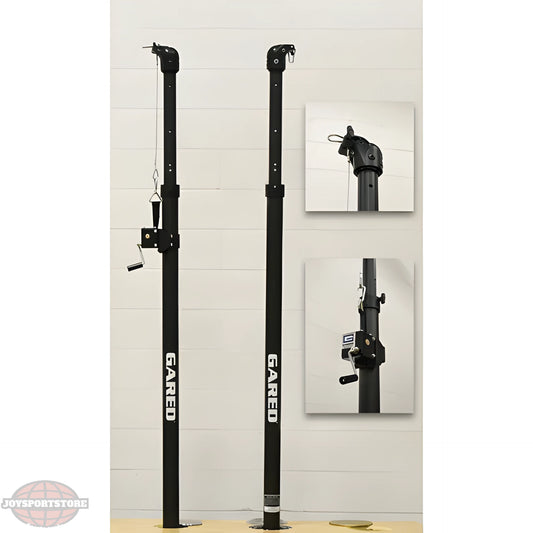 Gared Carbon Flare 3” Telescopic One-Court Volleyball System 5300 - JoySportStore