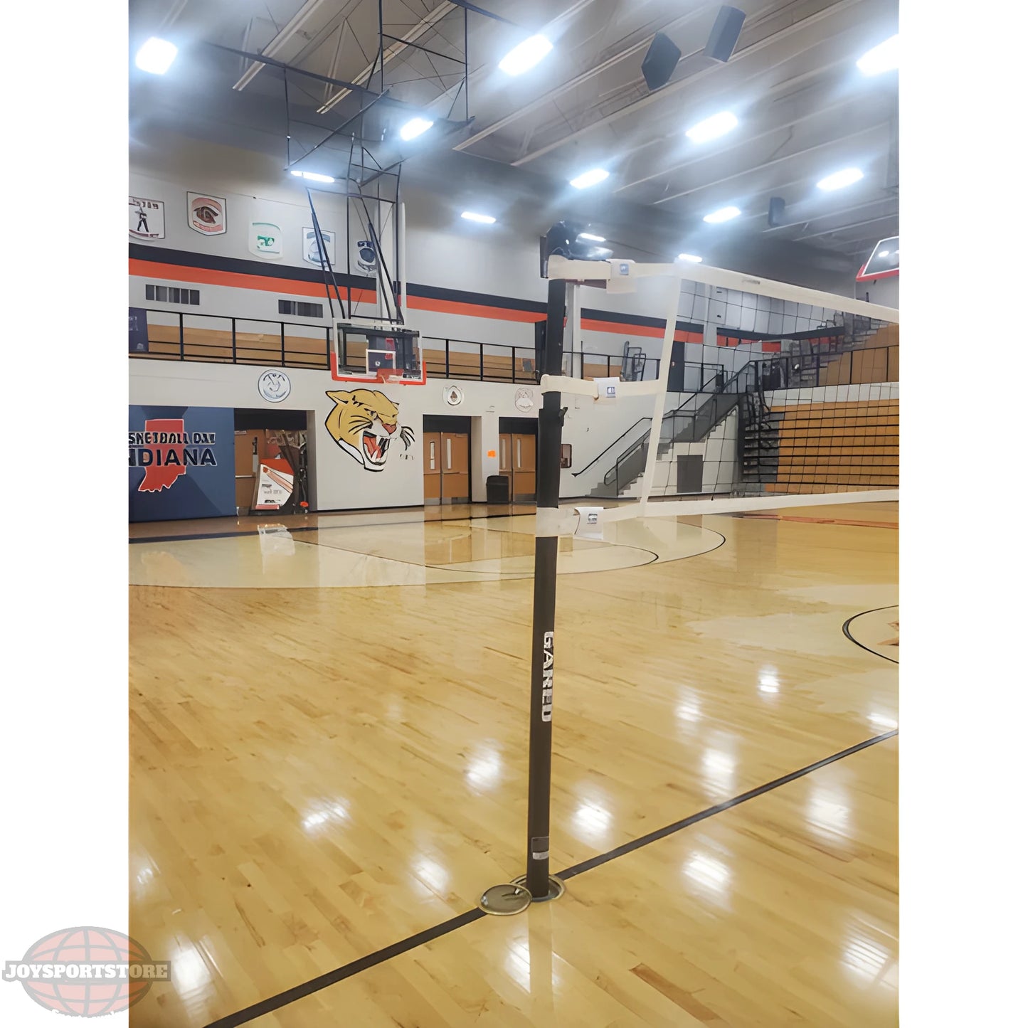 Gared Carbon Flare 3” Telescopic One-Court Volleyball System 5300 - JoySportStore