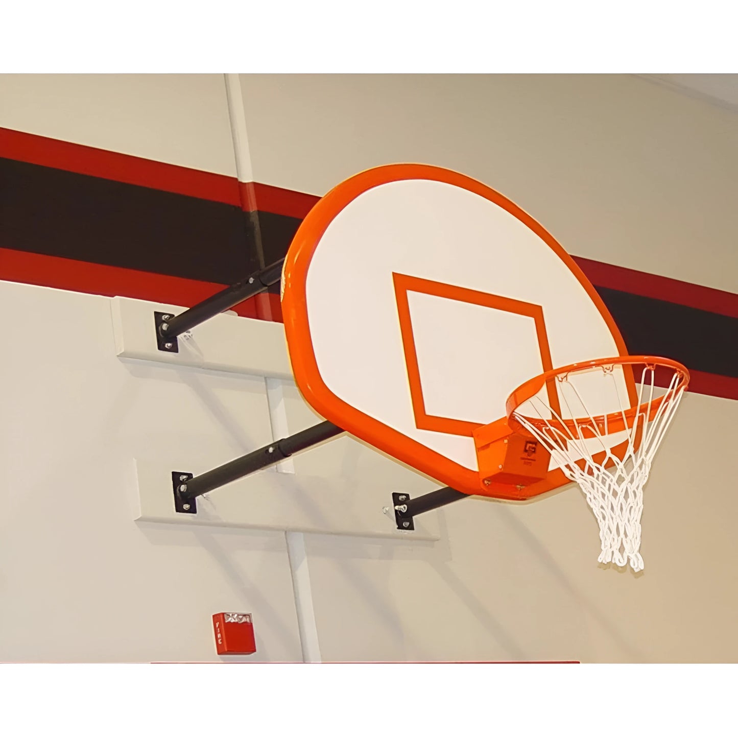 Gared 35" x 54" Four Point Stationary Basketball Wall Mount Package - JoySportStore