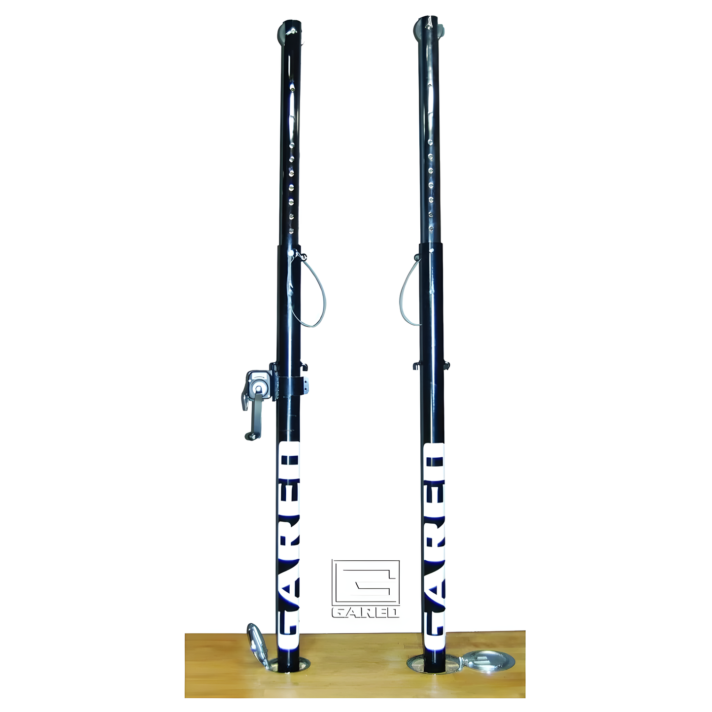 Gared Omnisteel 3" OD One-Court Volleyball System (5105) – No Sleeves