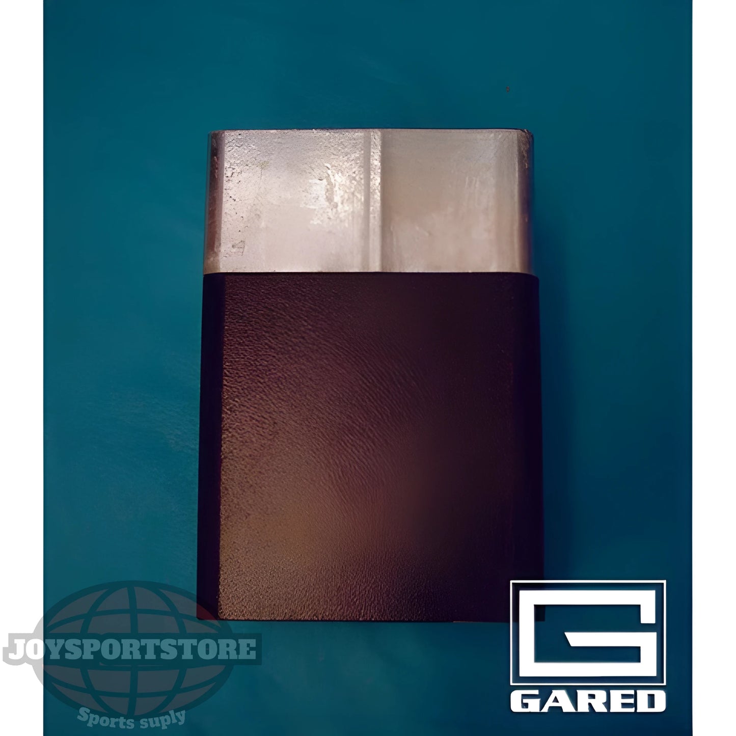 Gared branded component part for an Outdoor Basketball Hoop on blue background