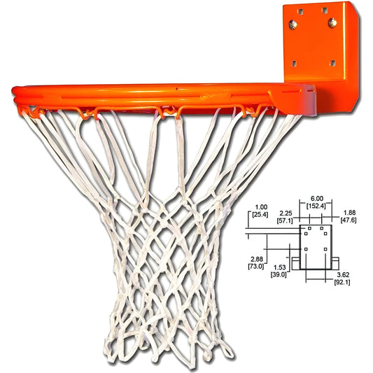 Gared Rear-Mount Super Goal Basketball Rim 266 - JoySportStore