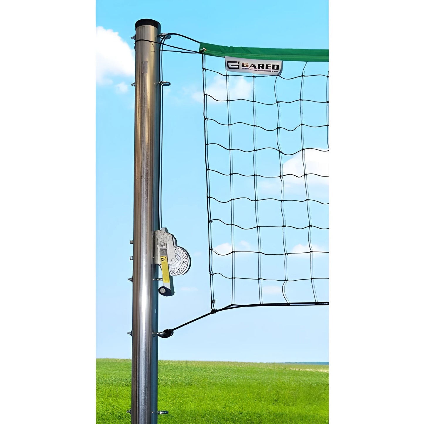 Gared Sports SideOut 3-1/2" OD Steel Outdoor Volleyball Net System ODVB35 - JoySportStore
