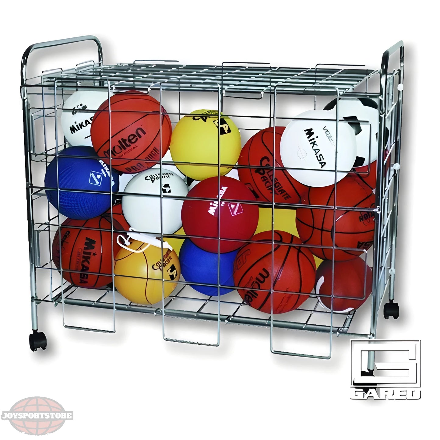 Gared Sports All Sport Deluxe Ball Storage Cage DBC - JoySportStore