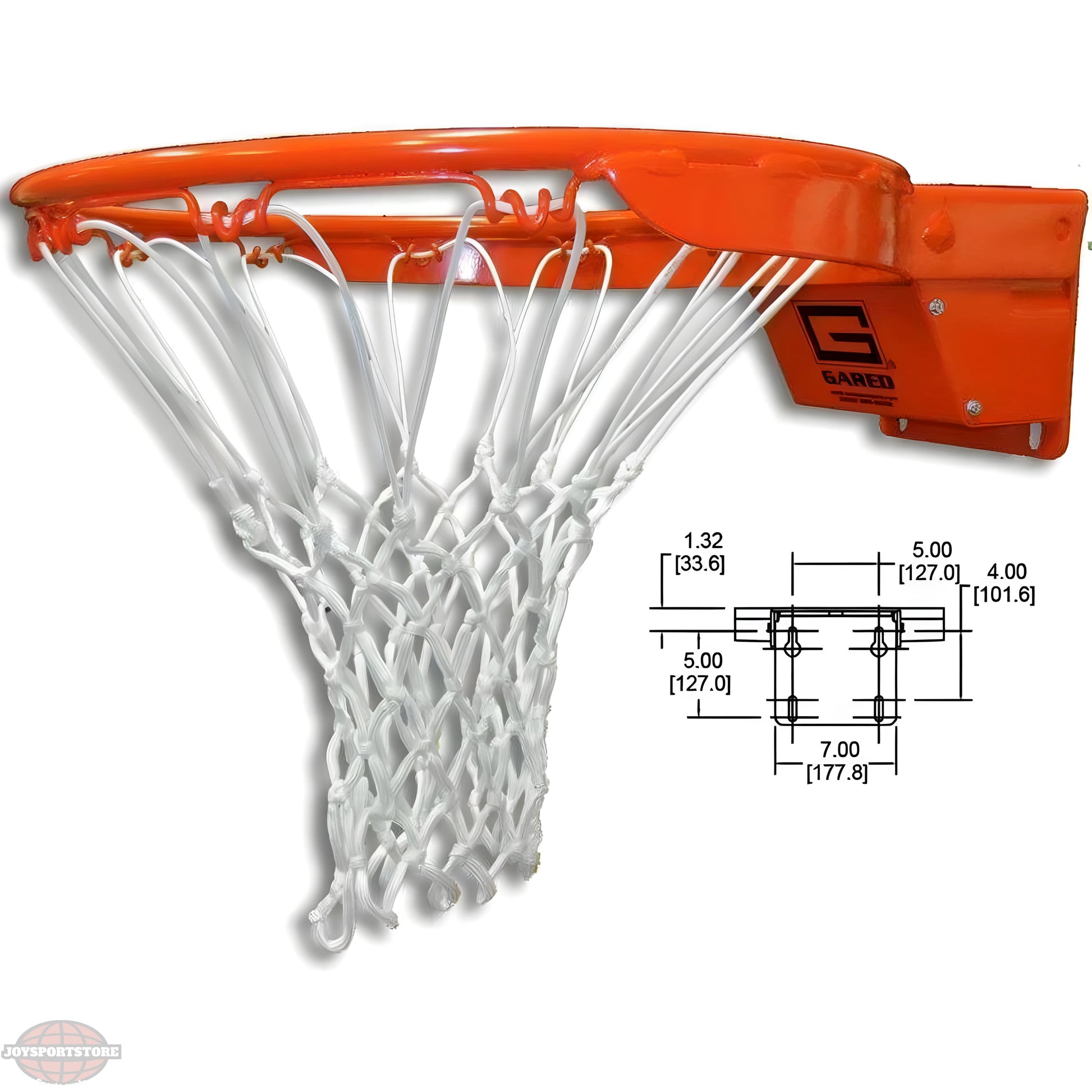 Gared Sports Collegiate 2000+ Premium Breakaway Basketball Rim - JoySportStore