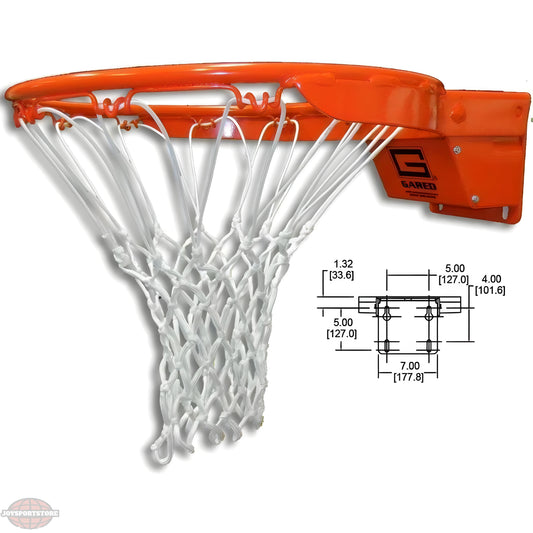 Gared Sports Collegiate 2000+ Premium Breakaway Basketball Rim - JoySportStore