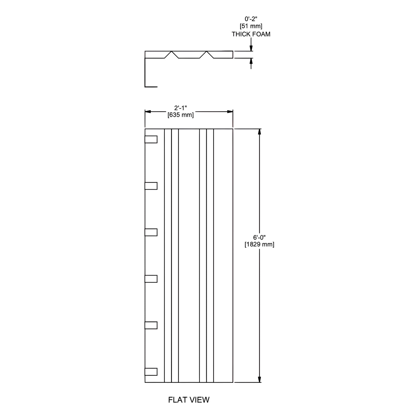 Gared Sports Fitted Post Pad for Square Posts PPSQF - JoySportStore