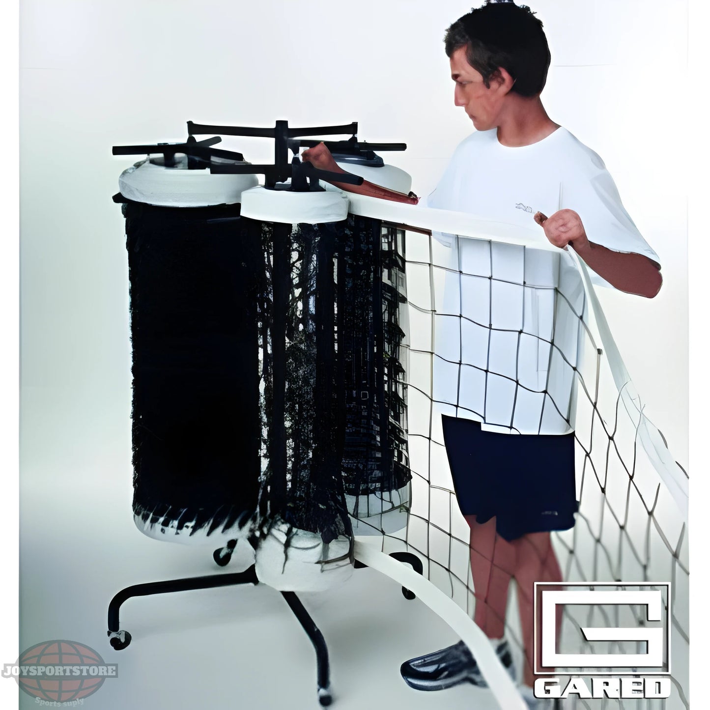 Gared Sports Store-It Triple Net Storage Rack 9933 - JoySportStore