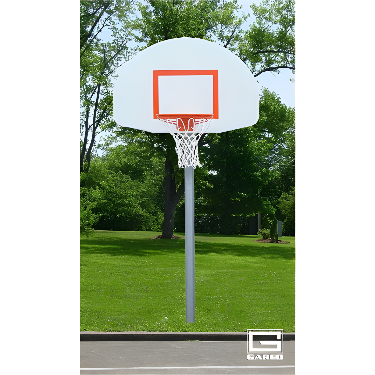 Gared Outdoor Basketball Hoop with Durable Backboard PK4541