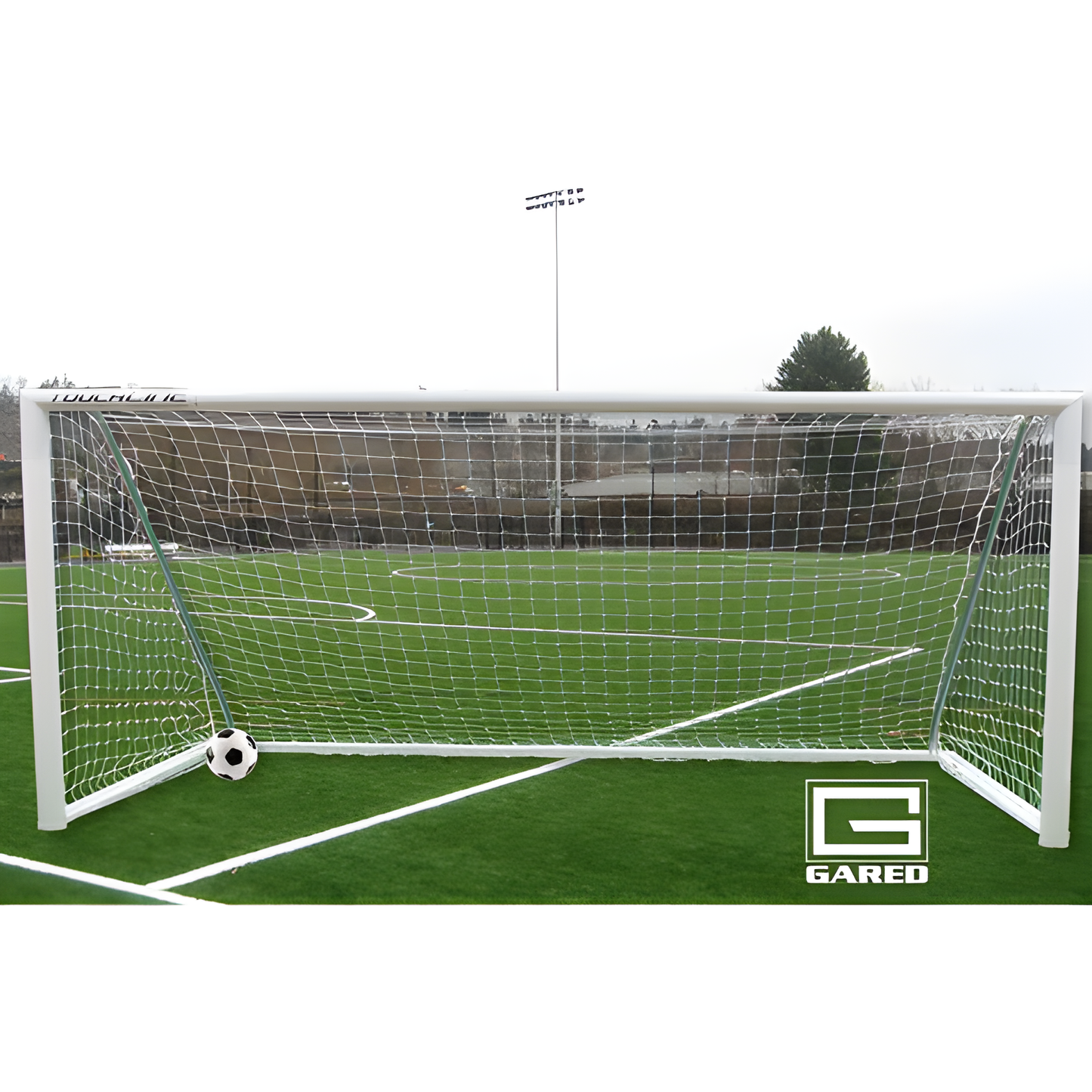 Gared Touchline Striker Round Frame Portable Soccer Goals (Pair) Gared