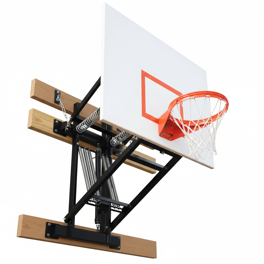 First Team Wall Monster Playground Wall Mounted Basketball Goal First Team