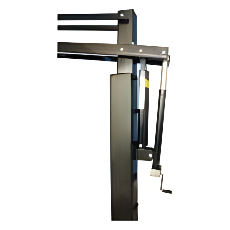 Ironclad durable metal frame component for In Ground Basketball Hoop height adjustment system