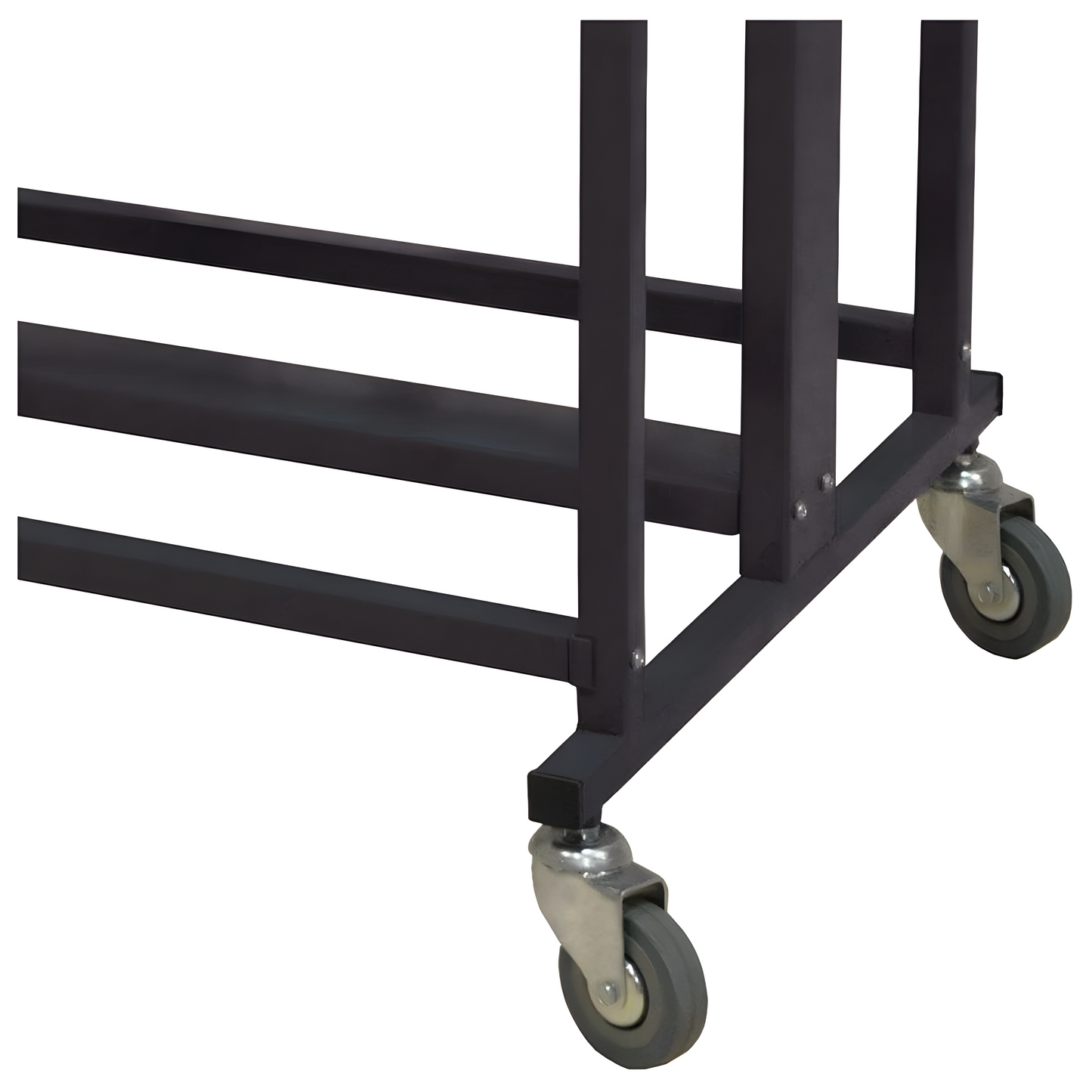 Jaypro Atlas Series Double Ball Cart – 30 Ball Capacity | Heavy-Duty Two-Tier Rolling Ball Storage for Gym & Field (BBABC-2)