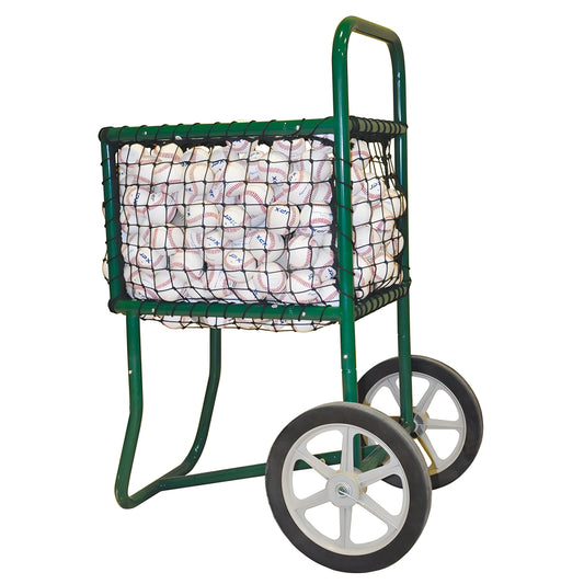 Jaypro Ball Cart (Green) | Reliable Mobility & Storage for Sports Balls (BCT-100) - JoySportStore