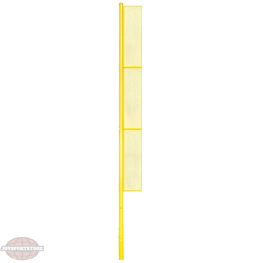 Jaypro Baseball/Softball Foul Poles – Collegiate (30') – Yellow | High-Visibility, Weatherproof Field Upgrade (BBCFP-30) - JoySportStore